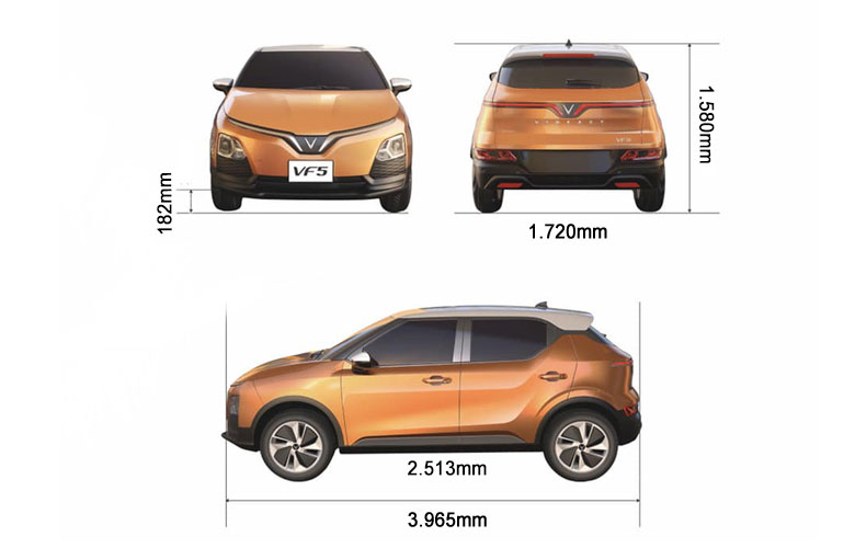 Thông số kỹ thuật VF5